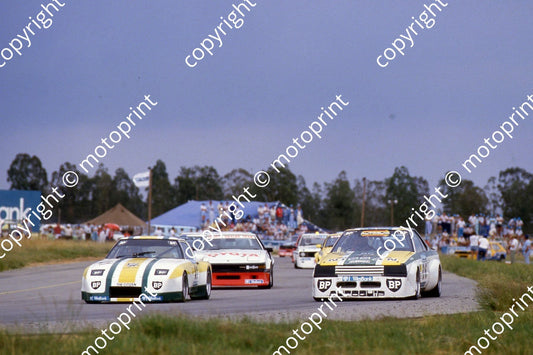1986 Welkom Feb Wesbank A1 Ben Morgenrood Mazda RX7 B16 Hennie van der Linde Skyline (courtesy Roger Swan) (6)
