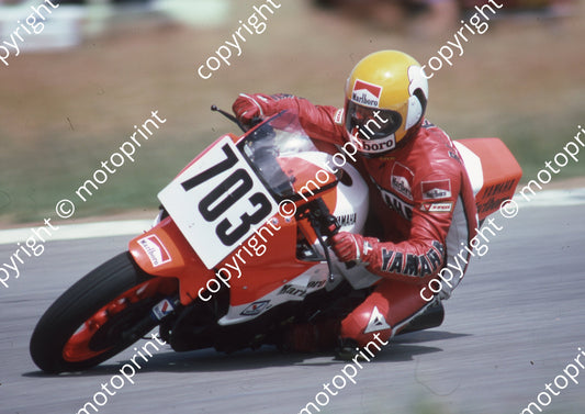 1986 Welkom MC 703 Russell Wood Yamaha FZ750 (Colin Watling Photographic) (2)