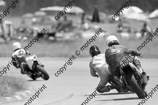 1986 Welkom MC 707 John Clark follows 701 Dave Hiscock (Colin Watling Photographic)