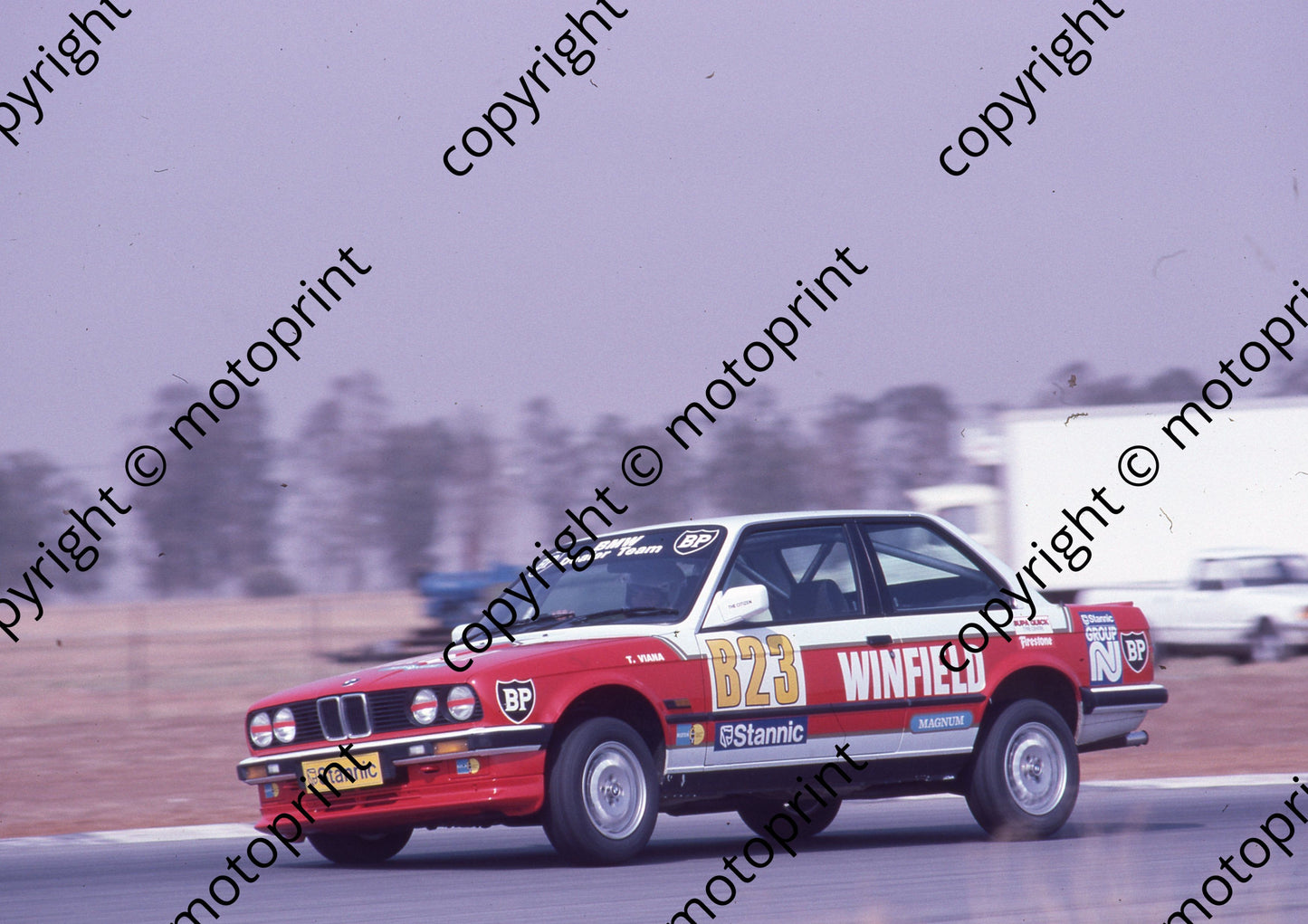 1986 Welkom Stannic 23 Tony Viana BMW323i(Colin Watling Photographic)