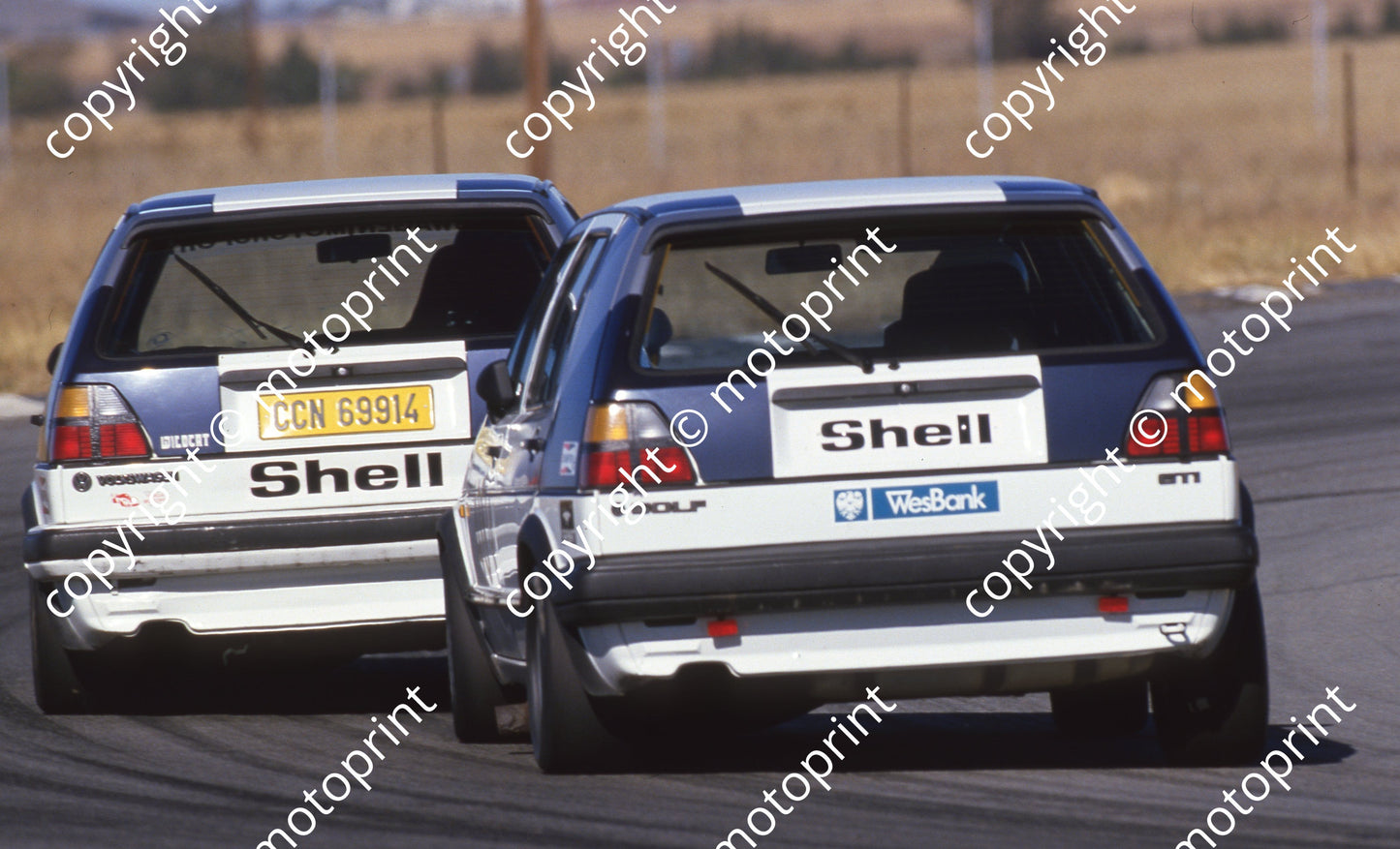 1986 Welkom Stannic 41 Henry van Vledder GOlf GTi confirm (Colin Watling Photographic) (4)