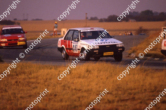 1986 Welkom Stannic C47  Toyota Sprinter Mike White (courtesy Roger Swan)(10)