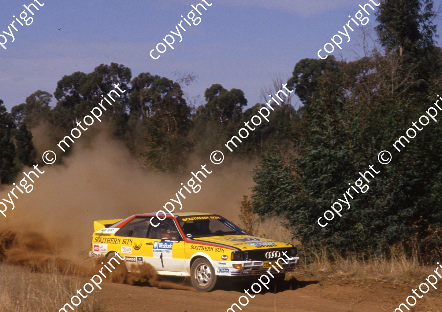 1986 Wesbank Intnl 1 Glyn Hall, Peter Cuffley Audi (courtesy Roger Swan) (3)