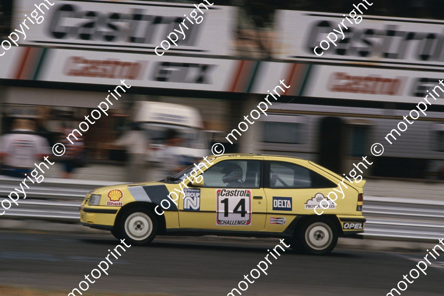1987 6 hr 14 Mike Briggs... Opel (Roger Swan) (10)