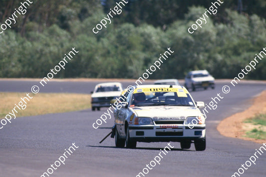 1987 6 hr 24 Tony Martin...Opel NOTE  TRAILING BODYWORK (Roger Swan)