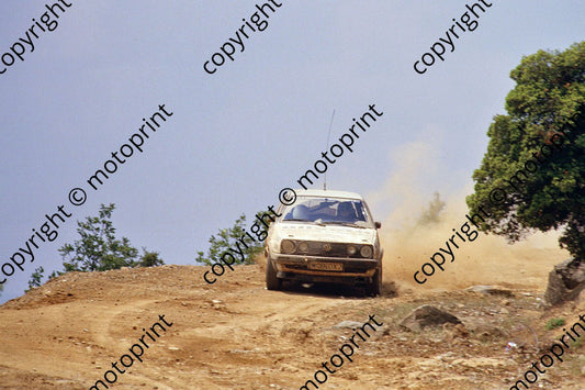 1987 Acropolis 10 Erwin Weber, Matthias Feltz VW Golf GTi (courtesy Roger Swan) (16)