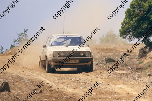 1987 Acropolis 10 Erwin Weber, Matthias Feltz VW Golf GTi (courtesy Roger Swan) (31)