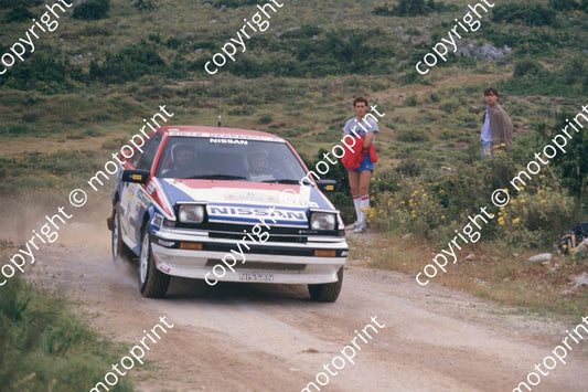 1987 Acropolis 11 Shekhar and Yvonne Mehta Nissan 200 (courtesy Roger Swan) (118)