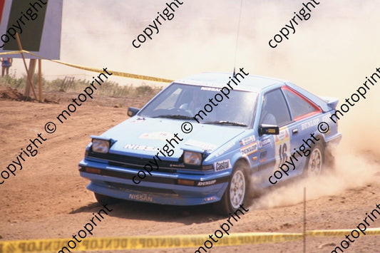 1987 Acropolis 16 Mike Kirkland, Robin Nixon Nissan 200 SX (courtesy Roger Swan) (140)