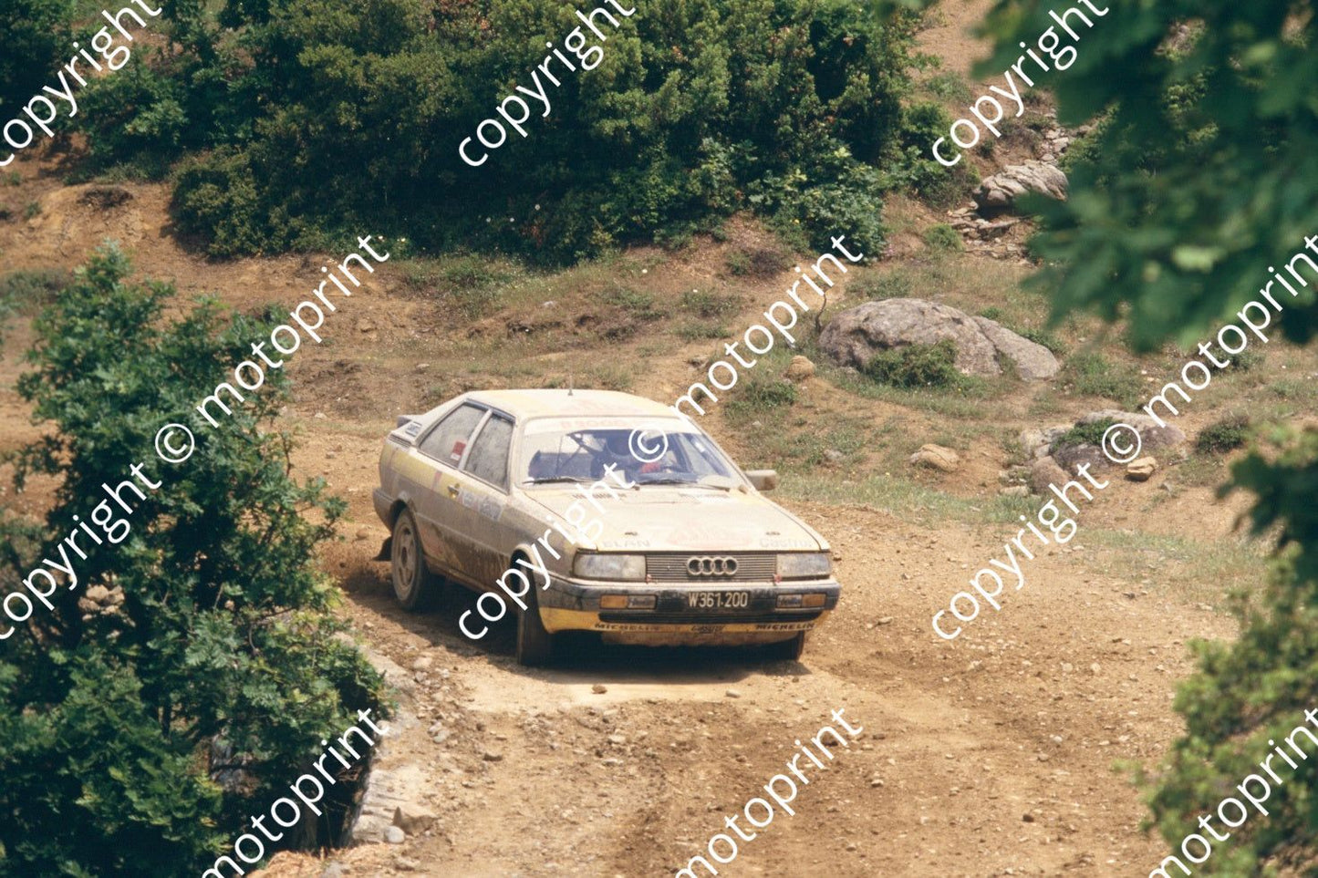 1987 Acropolis 17 Rudolf Stohl Ernst Rohringer Audi coupe Quattro (courtesy Roger Swan) (68)