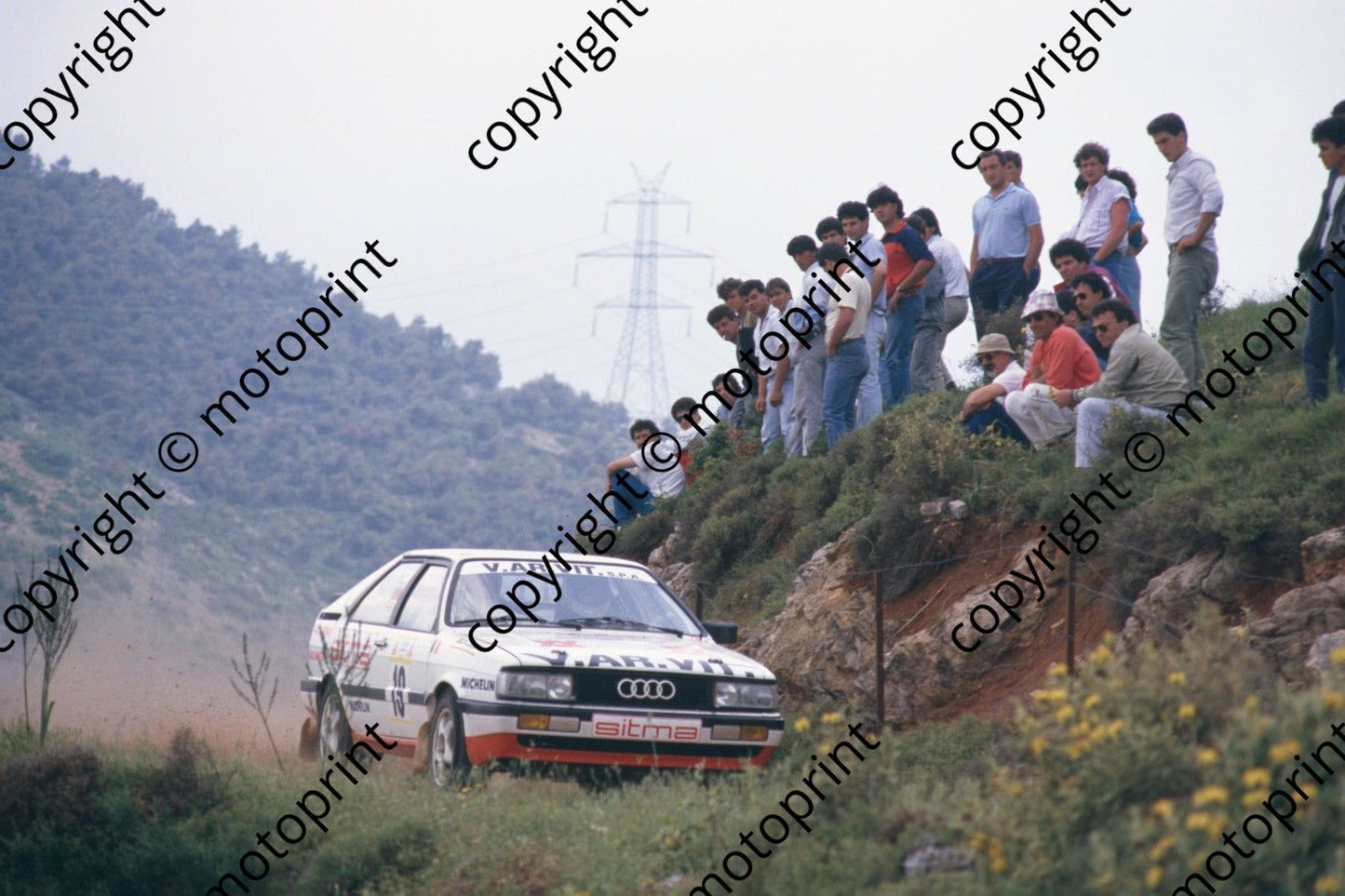 1987 Acropolis 19 Paolo Alessandrini, Alessandro Alessandrini Audi coupe Quattro (courtesy Roger Swan) (143)