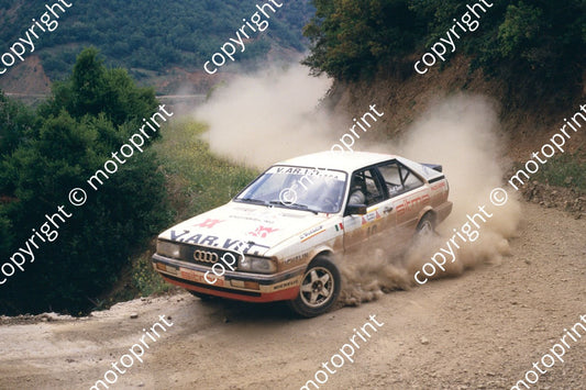1987 Acropolis 19 Paolo Alessandrini, Alessandro Alessandrini Audi coupe Quattro (courtesy Roger Swan) (144)