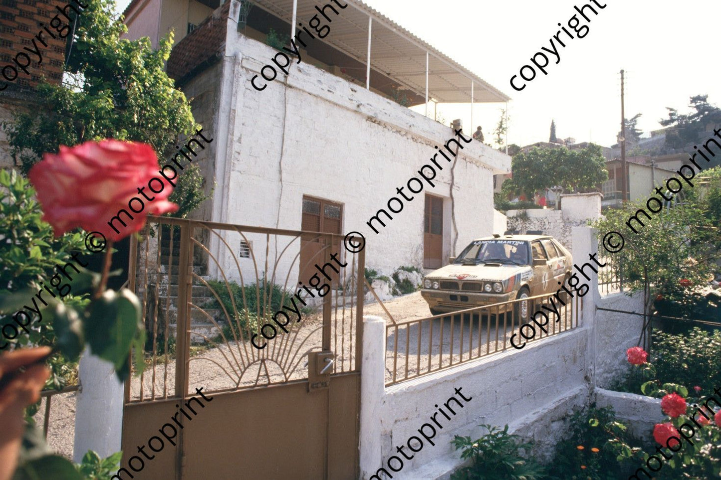 1987 Acropolis 1 Juha Kankkunen Juha Piironen Lancia Delta (courtesy Roger Swan) (16)