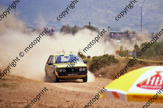 1987 Acropolis 20  Marian Bublewicz, Ryszard Zyszkowski FSO Polonez 1600 (courtesy Roger Swan) (273)