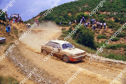 1987 Acropolis 26 _Jigger_, Kontantinos Stefanis Lancia Delta (courtesy Roger Swan) (235)