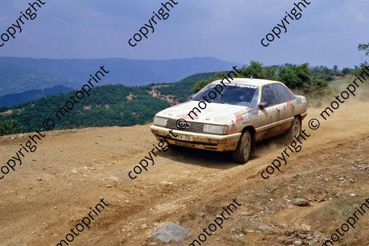 1987 Acropolis 2 Walter Rohrl, Christian Geistdorfer Audi 200 Quattro (courtesy Roger Swan) (38)