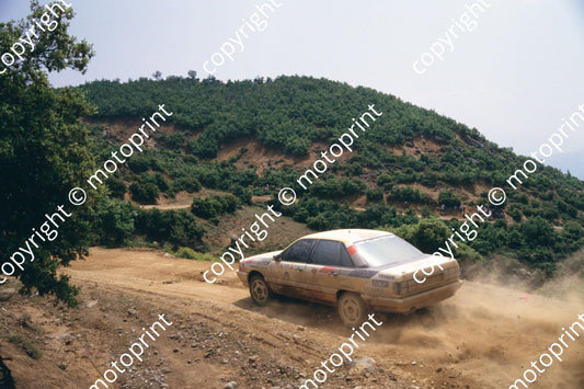 1987 Acropolis 2 Walter Rohrl, Christian Geistdorfer Audi 200 Quattro (courtesy Roger Swan) (39)