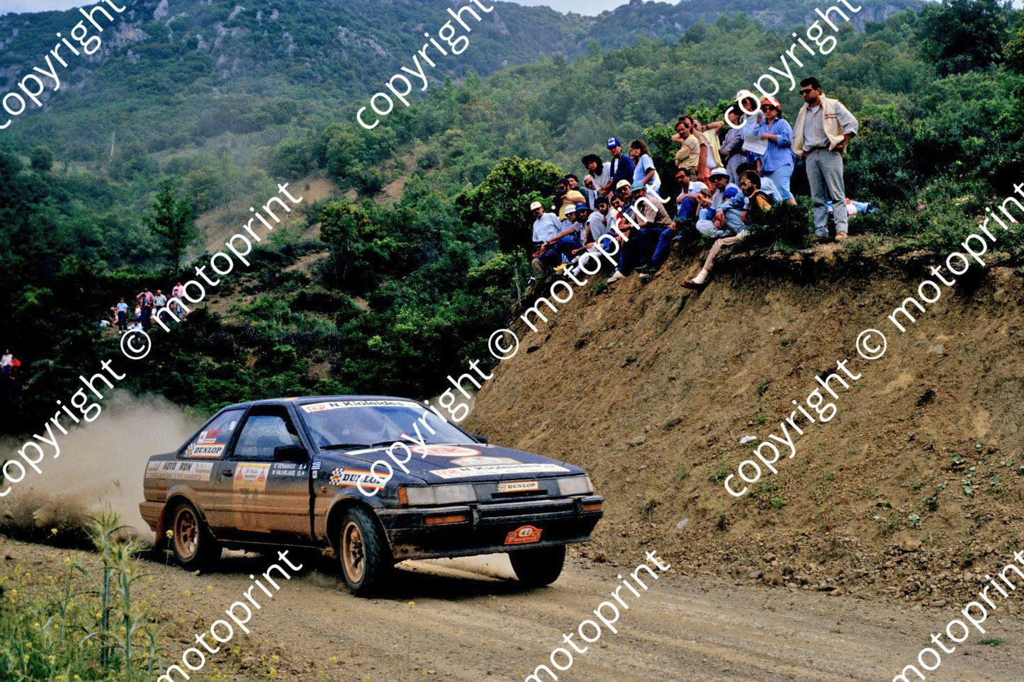 1987 Acropolis 31 Manolis Halivelakis, Kontantinos Exarchos Corolla AE (courtesy Roger Swan) (197)