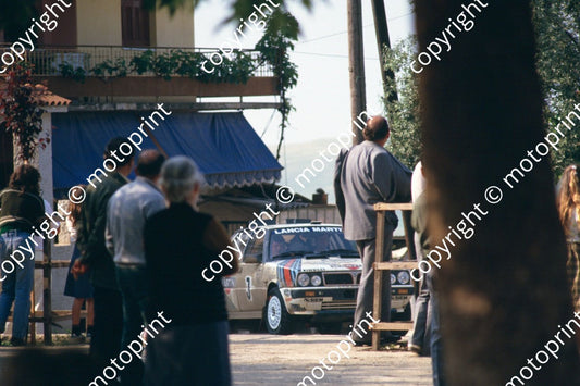 1987 Acropolis 3 Markku Alen, Iikka Kivimaki Lancia Delta  (courtesy Roger Swan) (1)