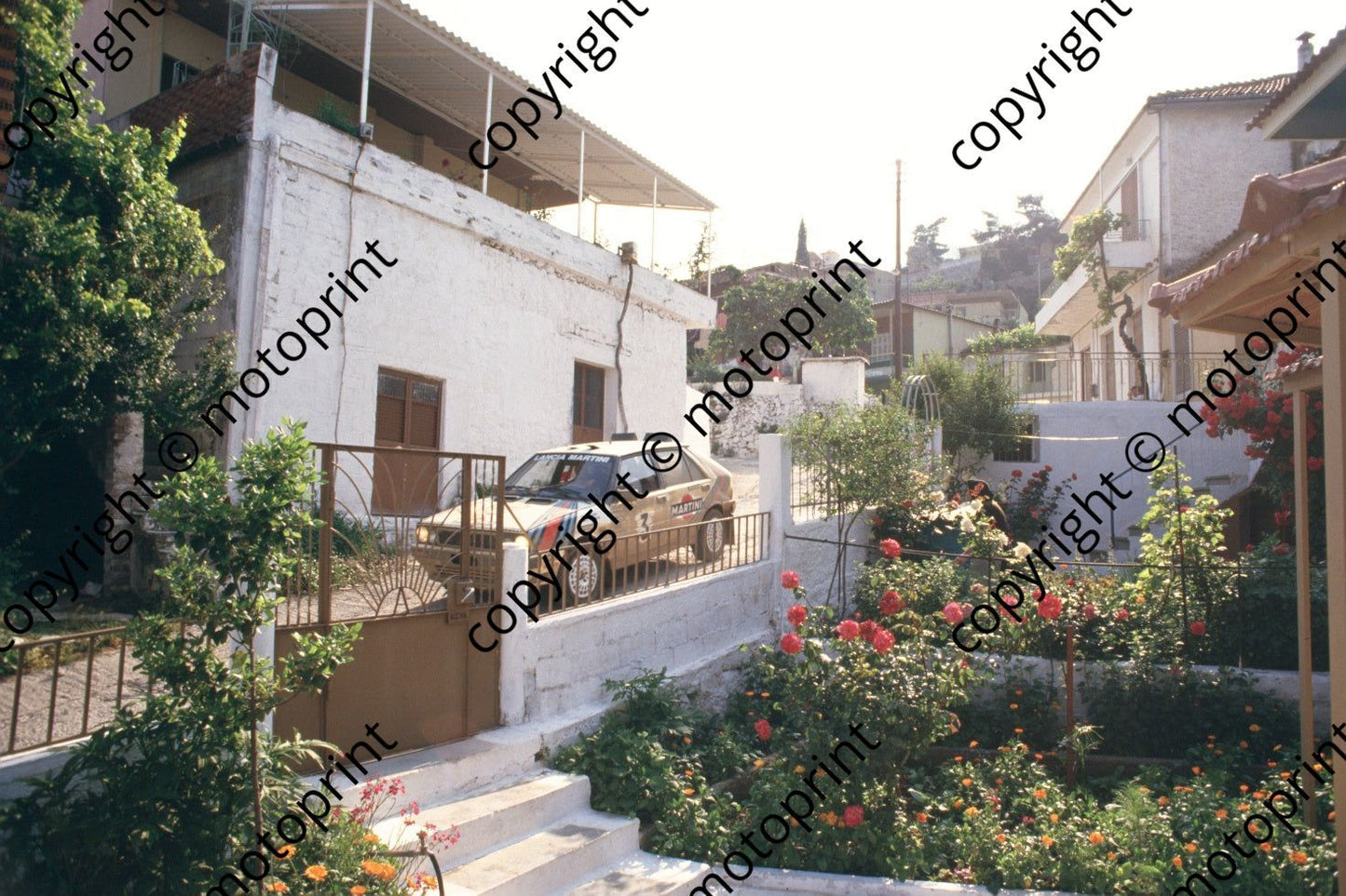 1987 Acropolis 3 Markku Alen, Iikka Kivimaki Lancia Delta  (courtesy Roger Swan) (9)