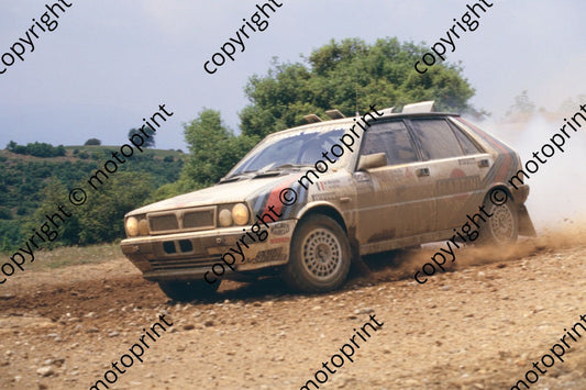 1987 Acropolis 5 Miki Biasion Tiziano Siviero Lancia Delta (courtesy Roger Swan) (230)