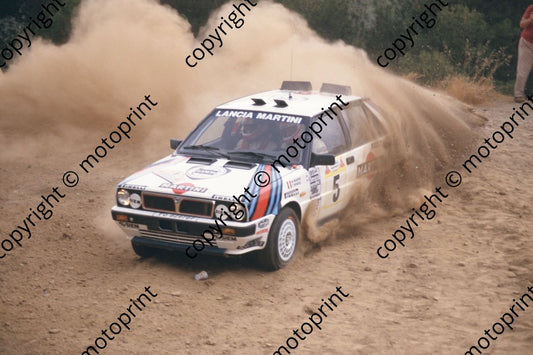 1987 Acropolis 5 Miki Biasion Tiziano Siviero Lancia Delta (courtesy Roger Swan) (59)
