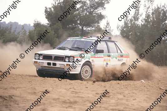 1987 Acropolis 6 Mikael Ericsson, Claes Billstam Lancia Delta (courtesy Roger Swan) (104)