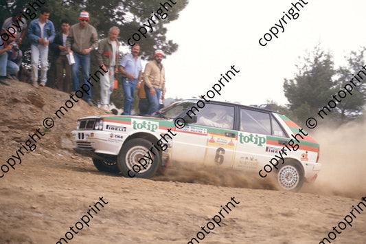 1987 Acropolis 6 Mikael Ericsson, Claes Billstam Lancia Delta (courtesy Roger Swan) (105)