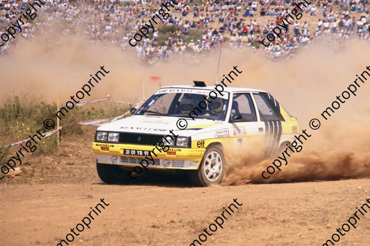 1987 Acropolis 7 Jean Ragnotti, Pierre Thimonier Renault 11 Turbo (courtesy Roger Swan) (12)