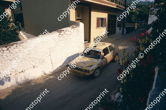 1987 Acropolis 7 Jean Ragnotti, Pierre Thimonier Renault 11 Turbo (courtesy Roger Swan) (13)