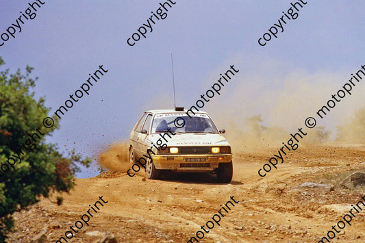 1987 Acropolis 7  Jean Ragnotti, Pierre Thimonier Renault 11 Turbo (courtesy Roger Swan) (243)