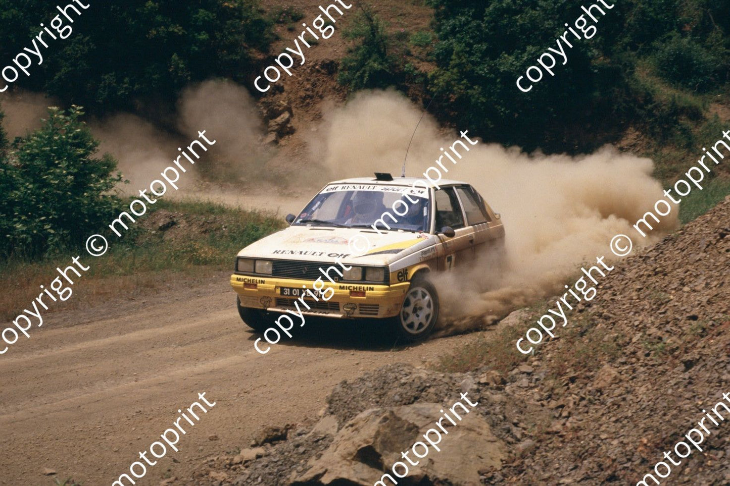 1987 Acropolis 7 Jean Ragnotti, Pierre Thimonier Renault 11 Turbo (courtesy Roger Swan) (8)