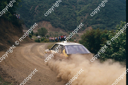 1987 Acropolis 7 Jean Ragnotti, Pierre Thimonier Renault 11 Turbo (courtesy Roger Swan) (9)