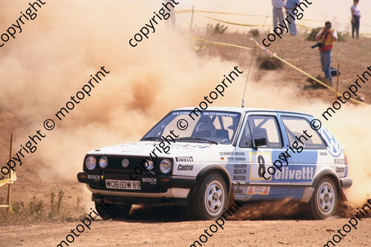1987 Acropolis 8 Kenneth Ericsson Peter Diekmann VW Golf GTi (courtesy Roger Swan) (9)