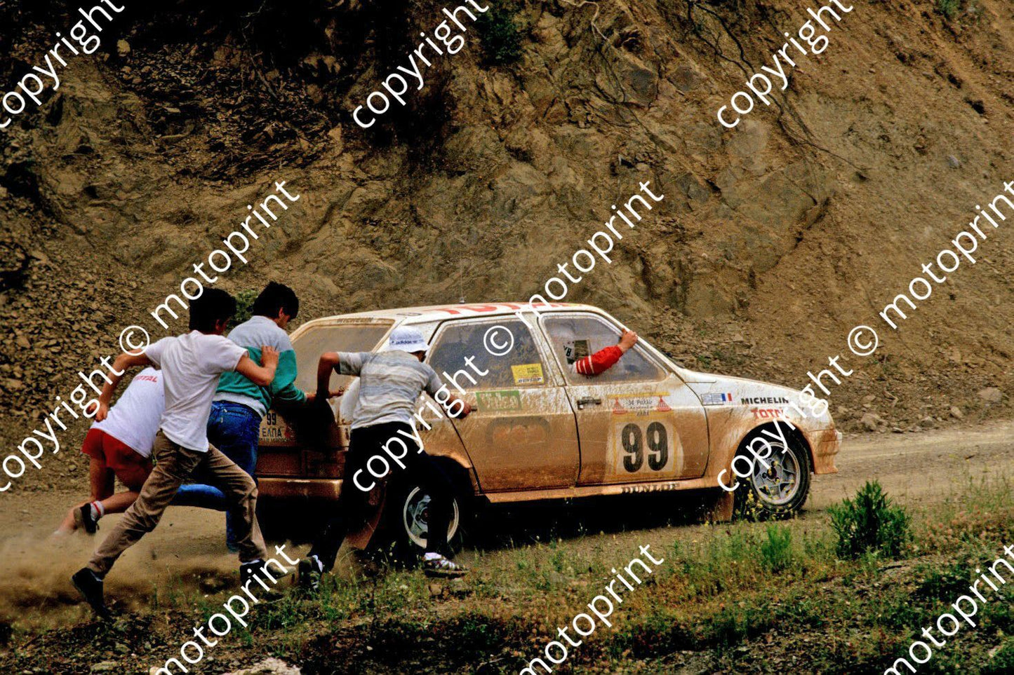 1987 Acropolis 99 Carole Vergnaud, Marie-Claude Jouan Citroen Visa 1000 (courtesy Roger Swan) (190)