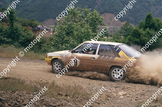 1987 Acropolis 9 Francois Chatriot, Michel Perin Renault 11 Turbo (courtesy Roger Swan) (22)