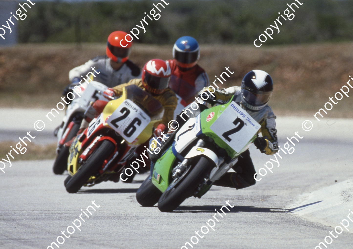 1987 Aldo MC 2 Gavin Ramsay 26 Warren Bristol Honda RS400Rs (Colin Watling Photographic) (66)