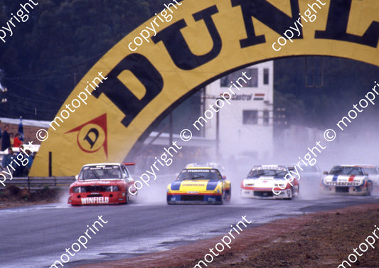 1987 Killarney Wesbank Viana, Morgenrood, Van der Linde Raasch thunder under the Dunlop bridge (courtesy Roger Swan) (3)