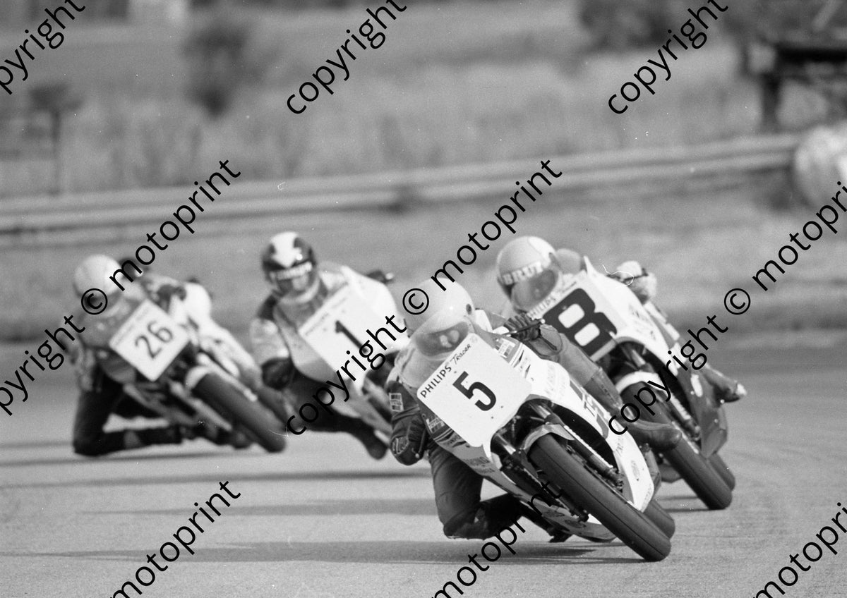 1987 Kya MC 5 Gary Thomas Yamaha RZ250R 8 Russell Wood Yamaha RZ250R 1 ...