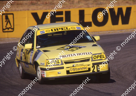 1987 Kya Stannic 26 George Fouche Opel GSi (Colin Watling Photographic) (5)