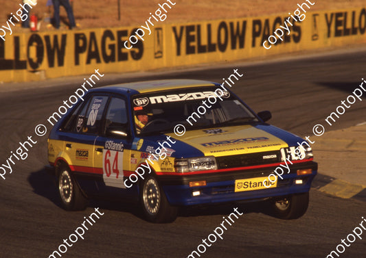 1987 Kya Stannic 64 Ben Morgenrood Mazda (Colin Watling Photographic) (52)
