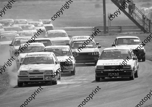1987 Lichtenburg Stannic 0 40 George Fouche Opel 53 Tienie Oosthuizen Corolla 47 Mike White Conquest RSi 64 Ben Morgenrood Mazda 323 (Colin Watling Photographic) (87)