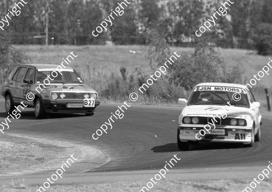 1987 Lichtenburg Stannic 11 Rob Smith BMW325iS 27 Chris Aberdein Golf 16V (Colin Watling Photographic) (38)