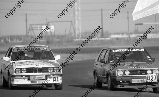 1987 Lichtenburg Stannic 1 Paddy O Sullivan BMW325iS 27 Chris Aberdein Golf 16V (Colin Watling Photographic) (73)