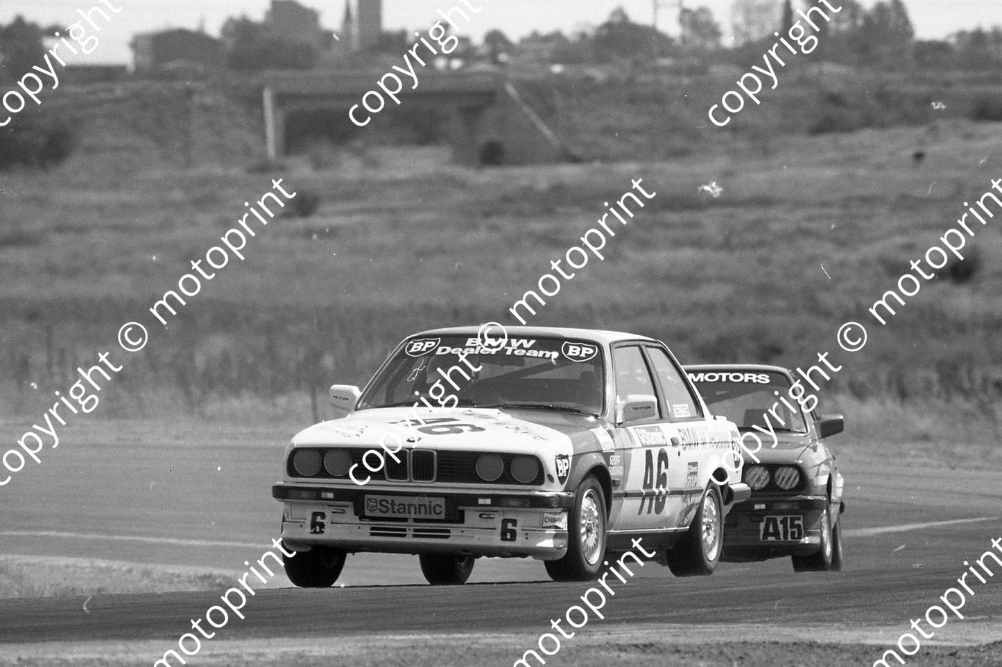 1987 Lichtenburg Stannic 6 Geoff Goddard 15 Bernard Tilanus both BMW325iS (Colin Watling Photographic) (33)(1)