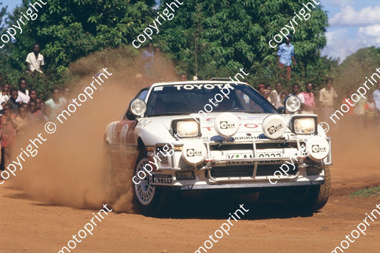1987 Safari 11 Robin Ulyate, Ian Street Toyota Supra (courtesy Roger Swan) (2)