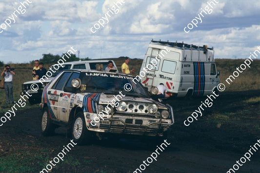 1987 Safari 16 Vic Preston, John Lyall Lancia Delta HF (courtesy Roger Swan) (72)