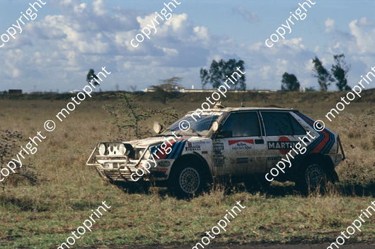 1987 Safari 16 Vic Preston, John Lyall Lancia Delta HF (courtesy Roger Swan) (73)