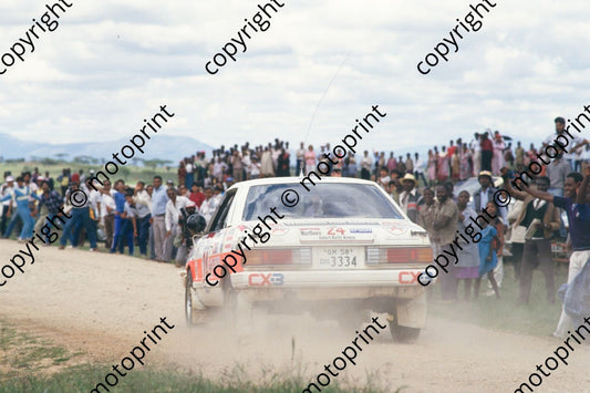 1987 Safari 24 Patrick Njiru, Gavin Bennett Subaru RX turbo (courtesy Roger Swan) (380)