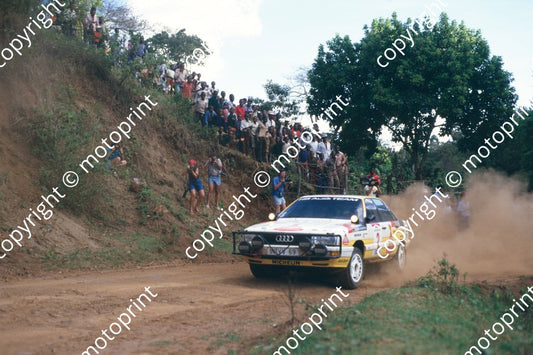 1987 Safari 2 Walter Rohrl Christian Geistdorfer Audi 200 Quattro (courtesy Roger Swan) (1)